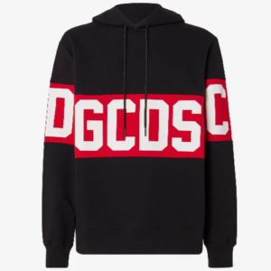 GCDS Merch Logo Nera Felpa