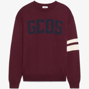 GCDS Merch Rossastra Logo Maglione