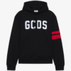 GCDS Merch Ti Amo Noir Logo Felpa