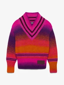 GCDS Merch Dégradé Stile Logo Maglione